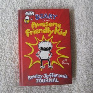 Diary of an Awesome Friendly Kid Rowley Jefferson's Journal Hardcover Book